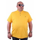 Moc Grande 11500 Büyük Beden Basic Sarı Erkek T-shirt