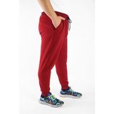 Moc Grande 11516 Bordo Full Lycra Büyük Beden Basic Eşofman Altı