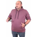 Moc Grande 11700 Eflatun Kapüşonlu Erkek Sweatshirt