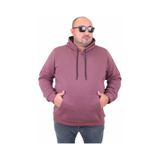 Moc Grande 11700 Eflatun Kapüşonlu Erkek Sweatshirt