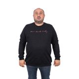 Moc Grande 22704 Siyah Erkek Sweatshirt