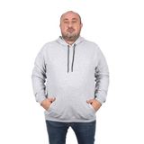 Moc Grande 22705 Gri Kapüşonlu Erkek Sweatshirt