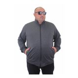 Moc Grande 22750 Antrasit Fermuarlı Erkek Sweatshirt