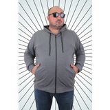 Moc Grande 22751 Gri Melanj Kapüşonlu Erkek Sweatshirt
