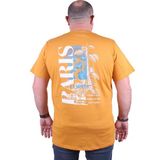 Moc Grande 23105 Paris Büyük Beden Hardal Erkek T-shirt