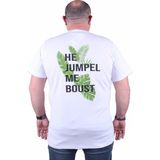 Moc Grande 23109 Jumpel Beyaz Sıfır Yaka Erkek T-shirt