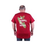 Moc Grande 23109 Jumpel Büyük Beden Bordo Erkek T-shirt
