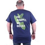 Moc Grande 23109 Jumpel Marin Sıfır Yaka Erkek T-shirt