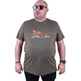 Moc Grande 23112 Wings Büyük Beden Haki Erkek T-shirt