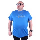Moc Grande 23113 The Next Büyük Beden Saks Erkek T-shirt