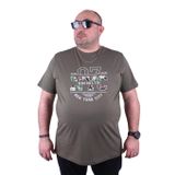 Moc Grande 23115 Nyc Büyük Beden Haki Erkek T-shirt
