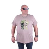 Moc Grande 23126 No Gain Büyük Beden Toprak Erkek T-shirt