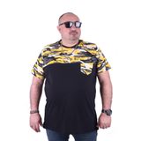 Moc Grande 23145 Hardal Cepli Camouflage Erkek T-shirt
