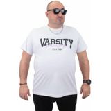 Moc Grande 23184 Varsity Beyaz Erkek T-shirt
