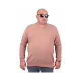 Moc Grande 23201 Sütlü Kahve Selanik V Yaka Erkek Sweatshirt