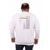 Moc Grande 23206 Streetwear Ekru Erkek Sweatshirt
