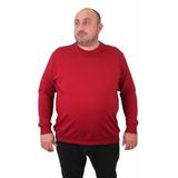Moc Grande 23216 Bordo Sıfır Yaka Erkek Sweatshirt