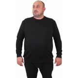 Moc Grande 23216 Siyah Sıfır Yaka Erkek Sweatshirt