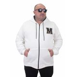 Moc Grande 23217 Ekru Fermuarlı Erkek Sweatshirt
