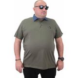 Moc Grande 23420 Büyük Beden Haki Erkek T-shirt
