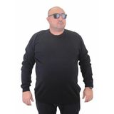 Moc Grande 23750 Siyah Basic Sıfır Yaka Triko Erkek Kazak
