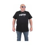 Moc Grande 24128 Büyük Beden Basic Siyah Erkek T-shirt