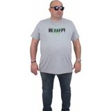 Moc Grande 24131 Büyük Beden Basic Gri Erkek T-shirt
