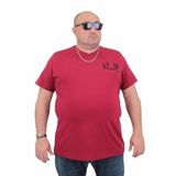 Moc Grande 24132 Büyük Beden Basic Bordo Erkek T-shirt