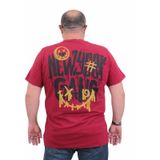Moc Grande 24132 Sıfır Yaka Bordo Erkek T-shirt