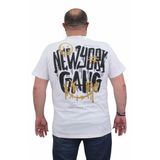 Moc Grande 24132 Sıfır Yaka Gang Beyaz Erkek T-shirt