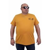 Moc Grande 24132 Sıfır Yaka Gang Hardal Erkek T-shirt