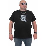 Moc Grande 24135 Panic Siyah Erkek T-shirt