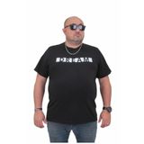 Moc Grande 24140 Büyük Beden Basic Siyah Erkek T-shirt
