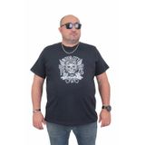 Moc Grande 24141 Büyük Beden Basic Lacivert Erkek T-shirt