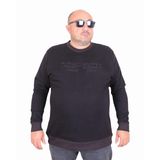 Moc Grande 24205 Siyah Sıfır Yaka Erkek Sweatshirt