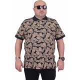 Moc Grande 24455 Hawai Lacivert Erkek T-shirt