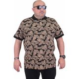Moc Grande 24455 Hawai Siyah Erkek T-shirt