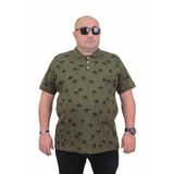 Moc Grande 24460 Palm Askeri Yeşil Erkek T-shirt