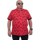 Moc Grande 24460 Palm Kırmızı Erkek T-shirt