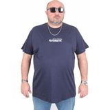 Moc Grande 25142 Urban Lacivert Sıfır Yaka Erkek T-shirt