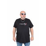 Moc Grande 25146 Un Beat En Siyah Sıfır Yaka Erkek T-shirt