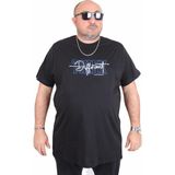 Moc Grande 25148 Different Siyah Sıfır Yaka Erkek T-shirt
