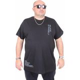 Moc Grande 25157 Believe Siyah Sıfır Yaka Erkek T-shirt