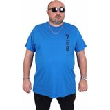 Moc Grande 25158 Stand Up Saks Sıfır Yaka Erkek T-shirt