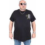 Moc Grande 25159 Stay Strong Siyah Sıfır Yaka Erkek T-shirt