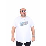 Moc Grande 25162 Sport Beyaz Sıfır Yaka Erkek T-shirt