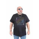 Moc Grande 25163 Out Box Siyah Sıfır Yaka Erkek T-shirt