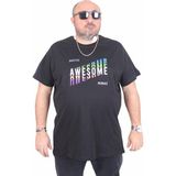 Moc Grande 25164 Awesome Siyah Erkek T-shirt