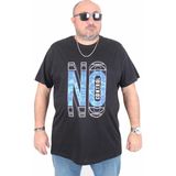 Moc Grande 25172 No Control Siyah Sıfır Yaka Erkek T-shirt