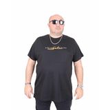 Moc Grande 25175 Lets Get Going Siyah Sıfır Yaka Erkek T-shirt